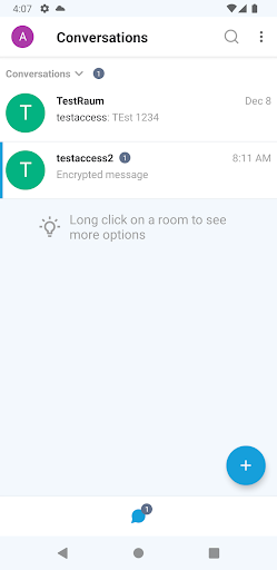 GWU-Chat-App Screen 2