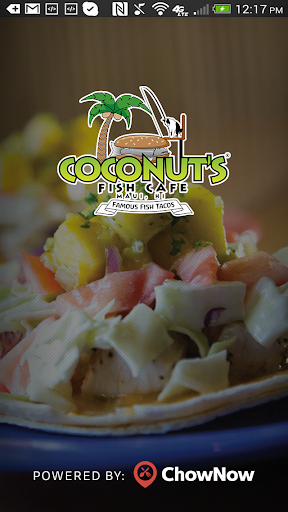 Android application Coconut's Fish Cafe screenshort