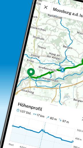 Android application RadroutenPlaner Bayern screenshort