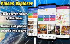 プレイスエクスプローラー – 最高の近場とルート検索アプリのおすすめ画像1