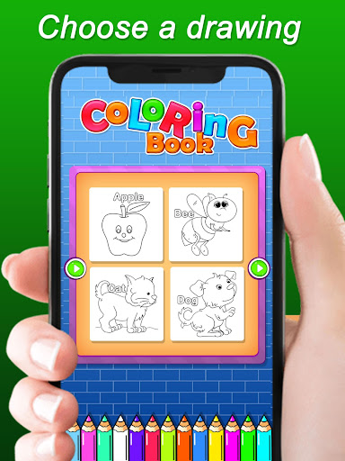 ABC Coloring And Drawing Book