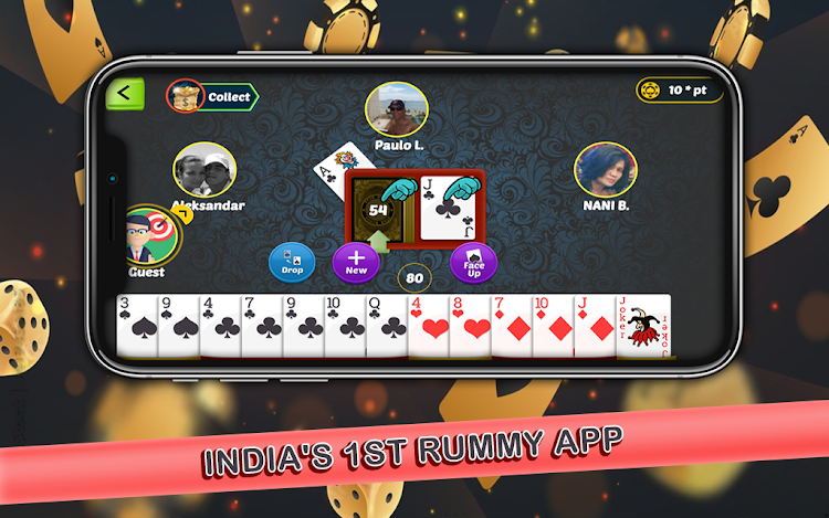 Rummy Desi card game - 1.4 - (Android)