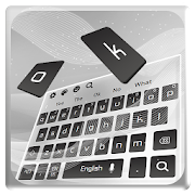 Elegant Grey Keyboard Theme  Icon