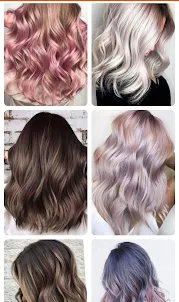 Hair highlights color app