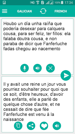 Galician French Translator Screen 2