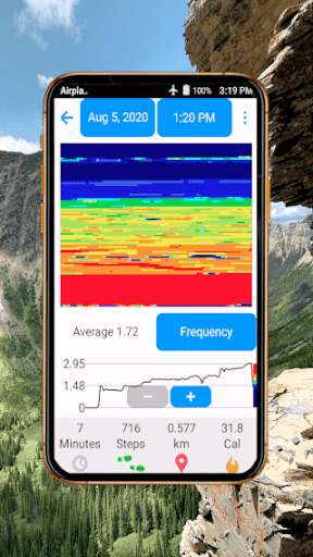 Screenshot of StepsMagic (Pro) step counter