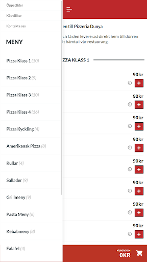 Pizzeria Dunya Screen 3