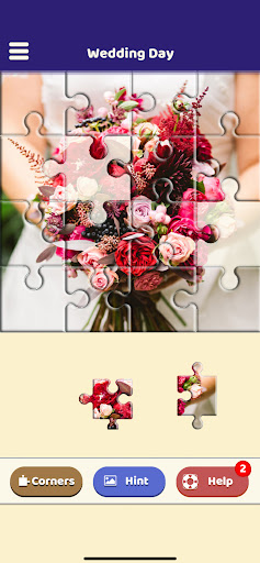 Wedding Day Puzzle Screen 2