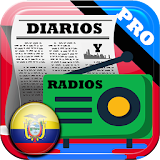 📻 Radios del Ecuador 🎧 Newspapers of Ecuador 📱 icon