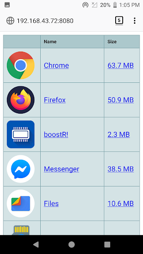 AShare Share & Transfer Screen 3