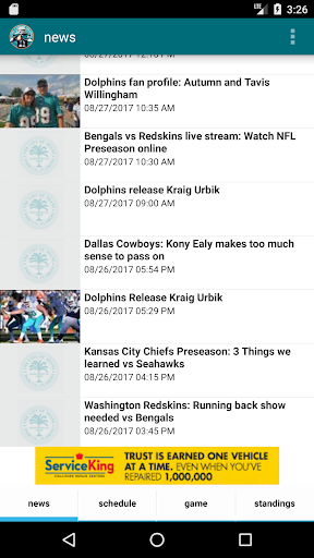 Miami Football - Dolphins Edit Screenshot 1 - AppWisp.com