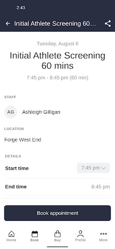 Forge West End Screen 3