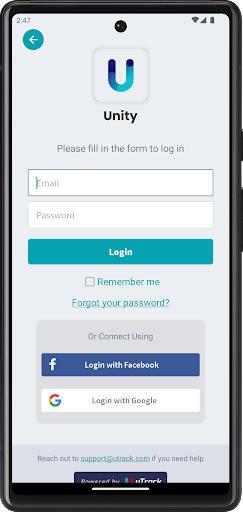 Android application Unity screenshort