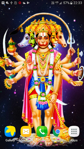 Android application Hanuman Live Wallpaper screenshort