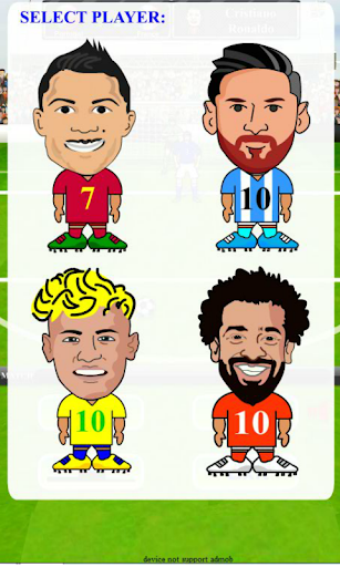 Android application Ronaldo Messi Football stars screenshort