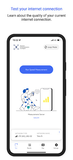 Android application NKOM beta screenshort