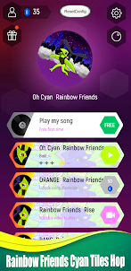 Download Cyan Rainbow Friends Yellow 2 on PC (Emulator) - LDPlayer