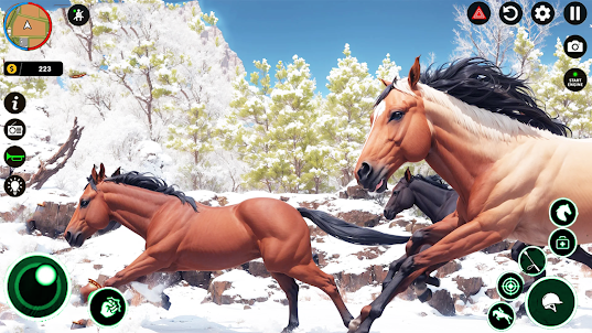 Virtual Horse Simulator Wild
