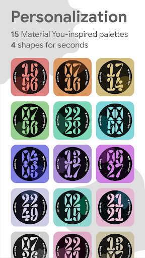 Growth - Material Watchface screenshot 9