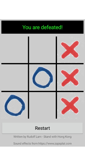 Unbeatable Tic Tac Toe Screen 3