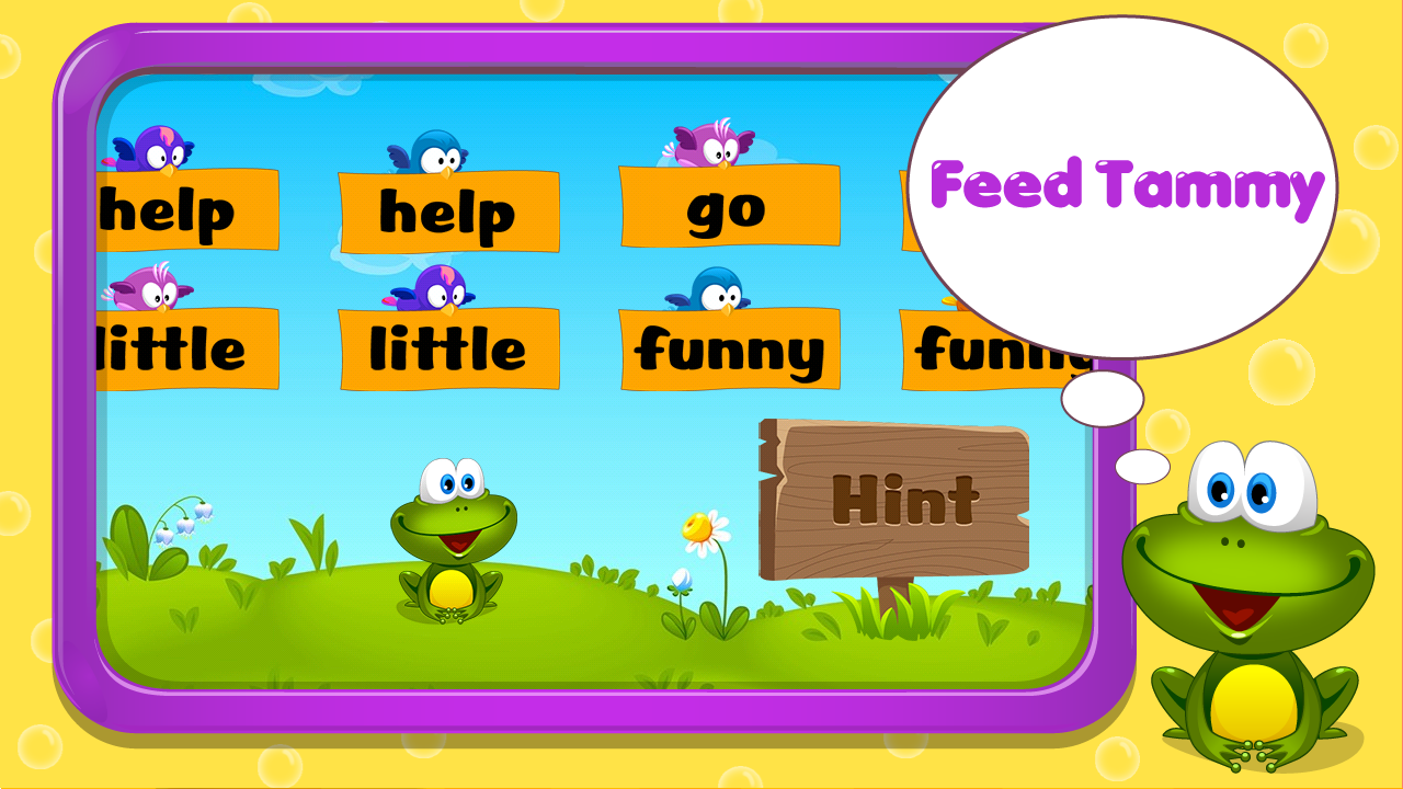 Android application Kids Reading Sight Words screenshort