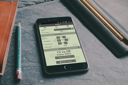 Android application Level Counter for Munchkin screenshort