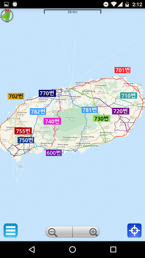 해피 제주도 지도 (지도내장) Screen 3