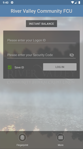 River Valley Community FCU Screen 2