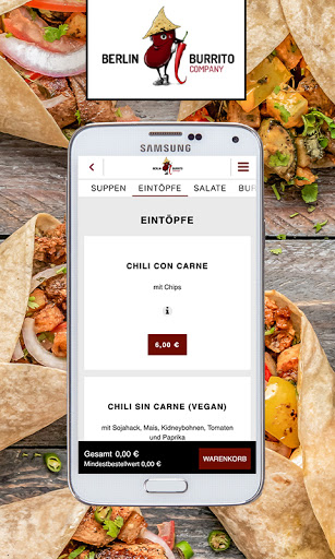 Berlin Burrito Company Screen 3