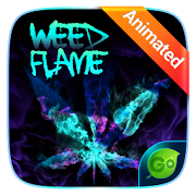 Weed Flame GO Keyboard Animated Theme  Icon