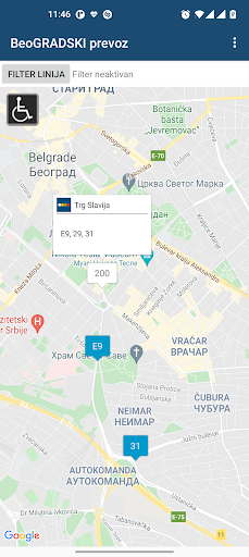 BeoGRADSKI prevoz Screen 3