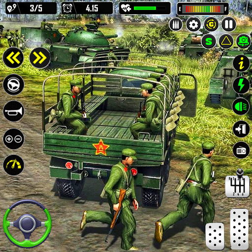 Army Truck Battle Simulator 3D