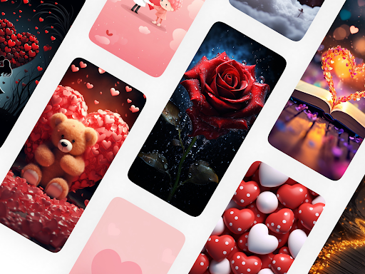 Android application Love Wallpapers HD Offline screenshort