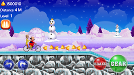 screenshot of Motu Patlu Hills Biking Game