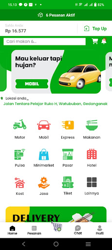 Android application KONCO - Sahabat Aktivitasmu screenshort