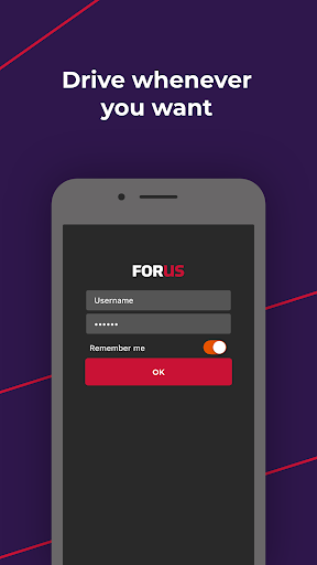 Android application Forus Driver screenshort
