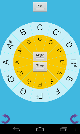 Android application Transposer screenshort