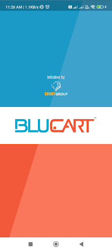 Android application Blucart screenshort