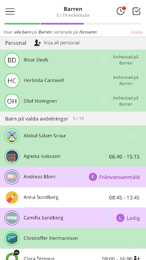 Android application Tempus Nu screenshort