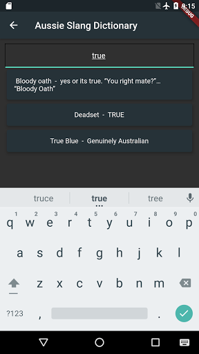 Aussie slang quiz-pro Screen 3