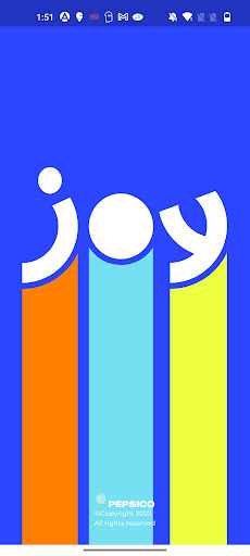 Android application Joy App by PepsiCo screenshort