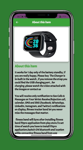 d20 fitpro smart watch Guide