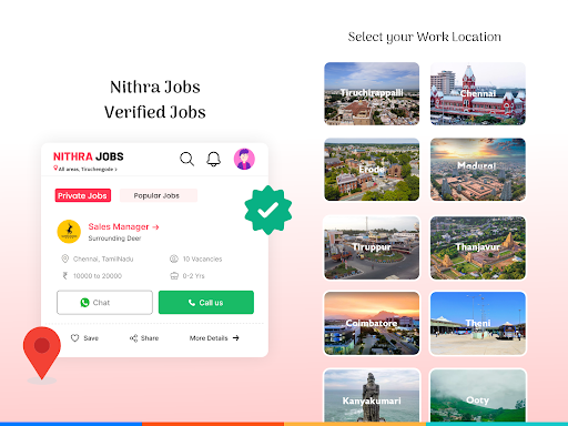 Nithra Jobs Search Tamilnadu screenshot 14