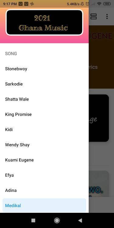 Ghana Songs - 19 - (Android)