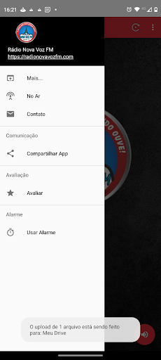 Rádio Nova Voz FM 91,3 Fartura Screen 2