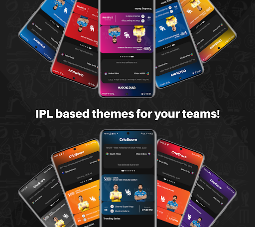 Screenshot of CricScore - Live Cricket Score
