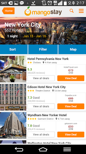 Best Hotel price comparison Screen 2