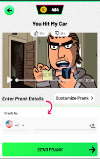 PRANK DIAL - Prank Call App Screenshot