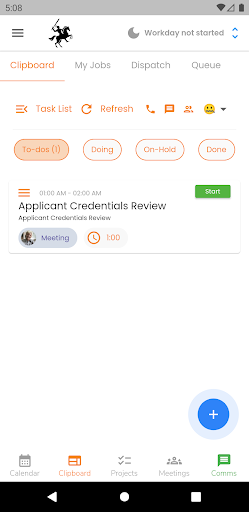 Android application coAmplifi screenshort