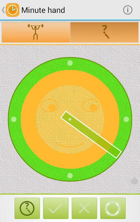 Android application Clock and time for kids (FREE) screenshort